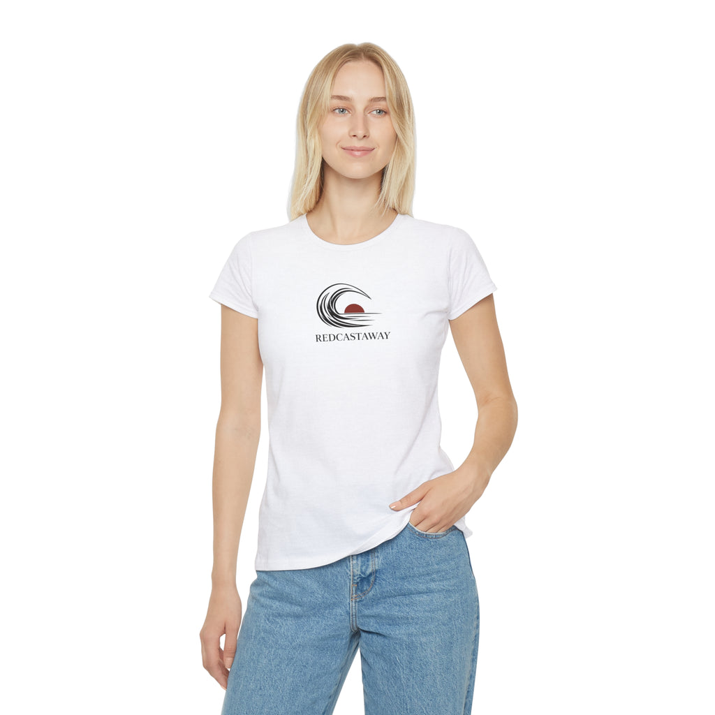 Red Castaway Women's Horizon Crest Tee