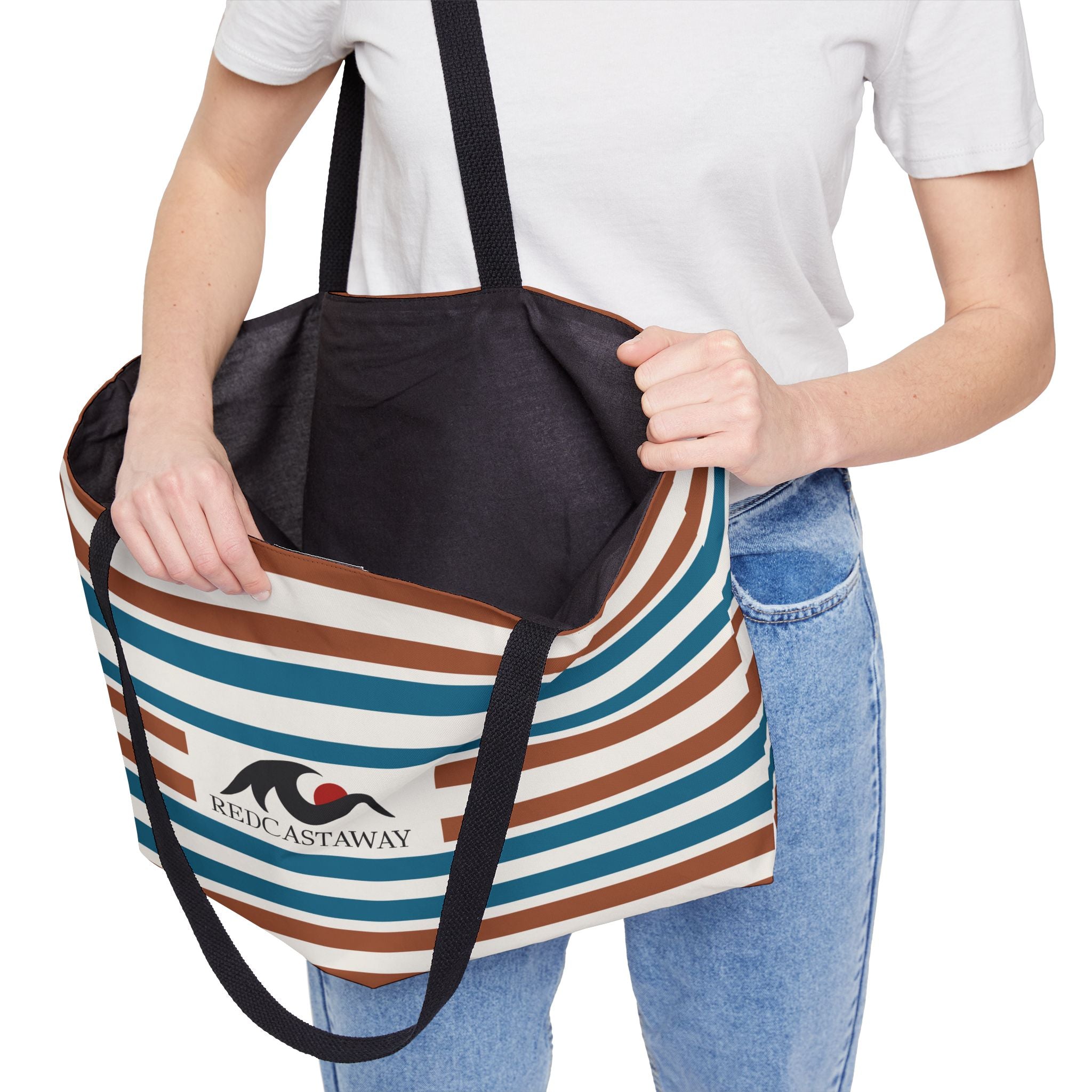 Redcastaway Nautical Weekender Tote