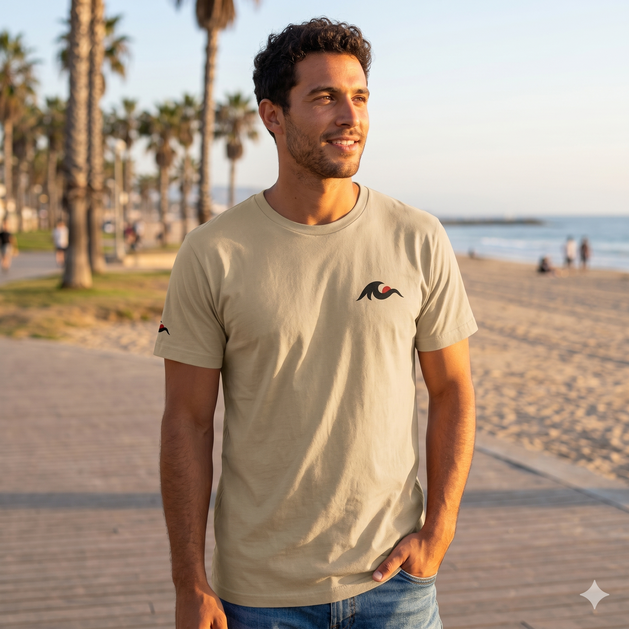 Redcastaway Embroidered Drift Tee