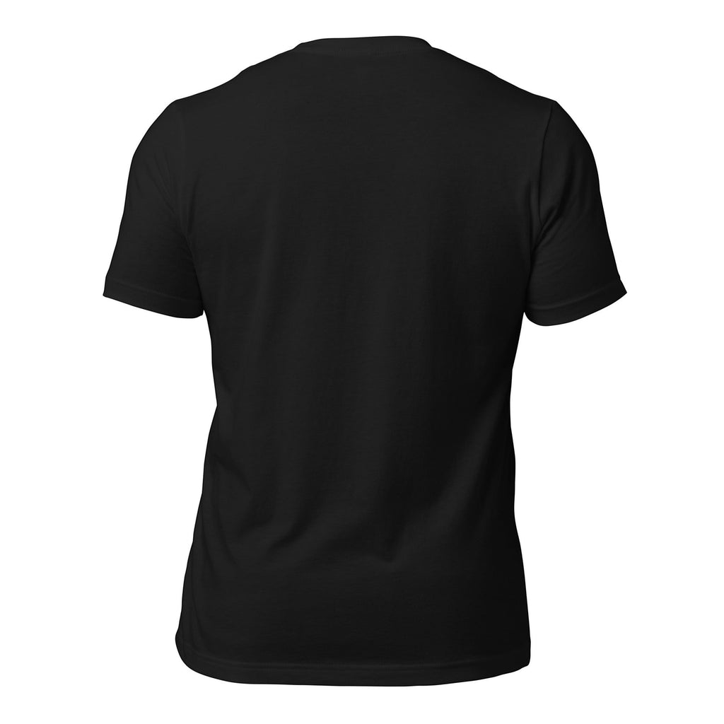 Redcastaway™ Men's Classic black 100% cotton t-shirt with short sleeves and crew neck.