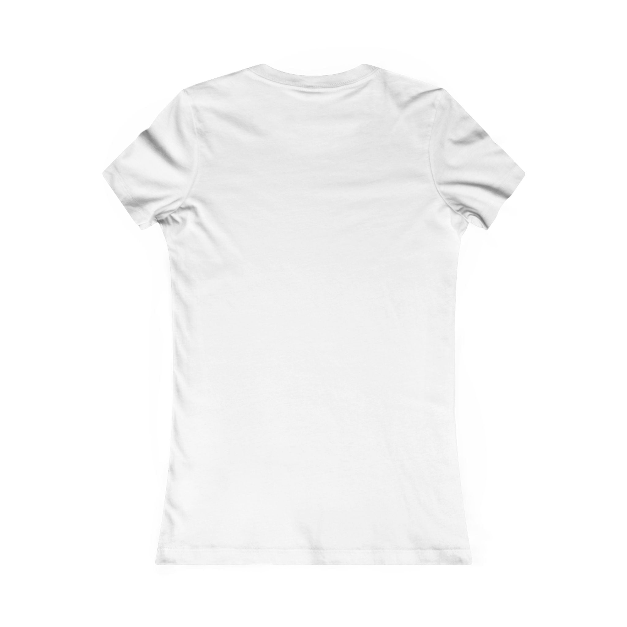 Redcastaway Women's white 100% cotton short sleeve slim fit t-shirt with crew neck.