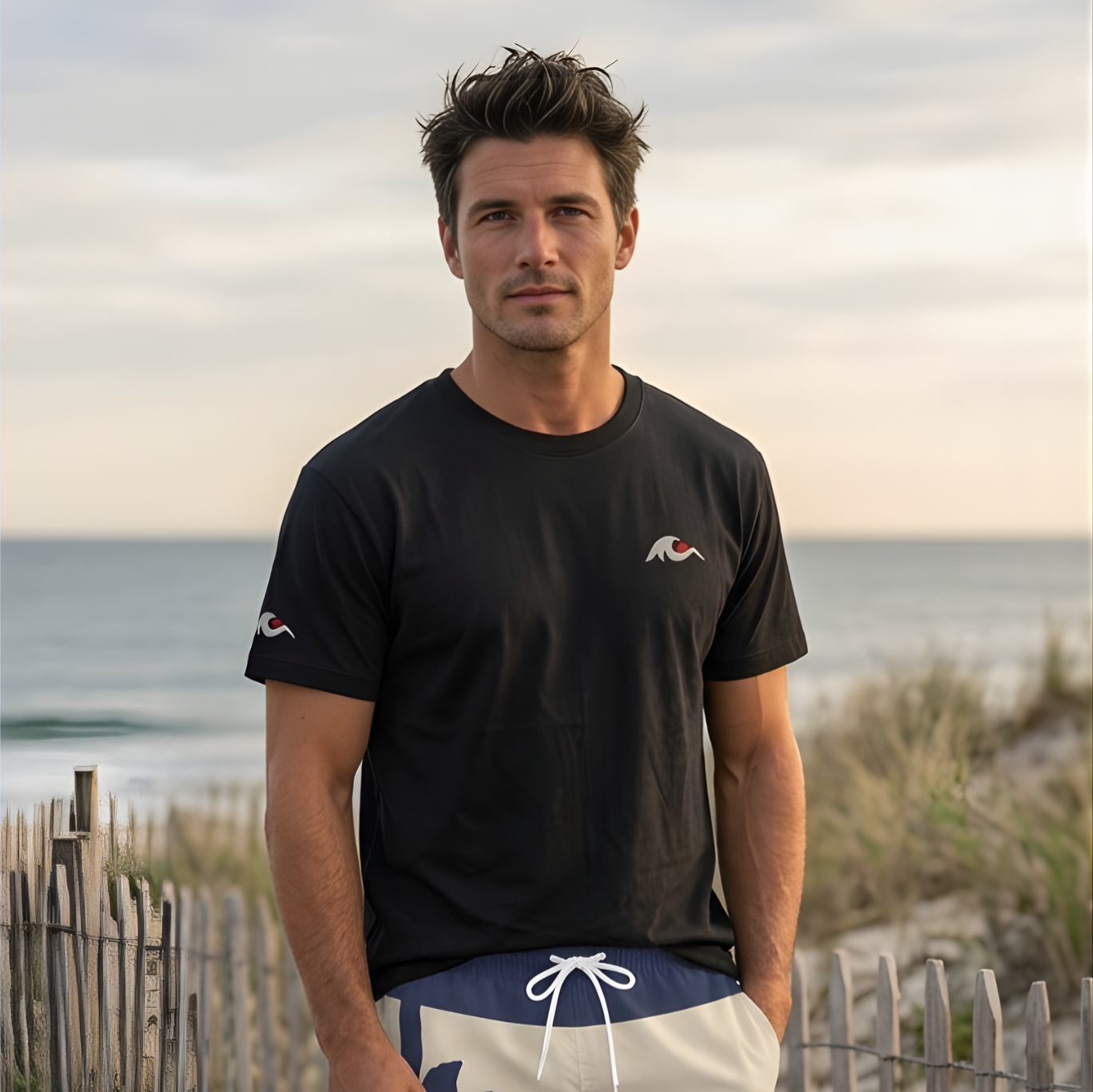 Redcastaway Embroidered Drift Tee