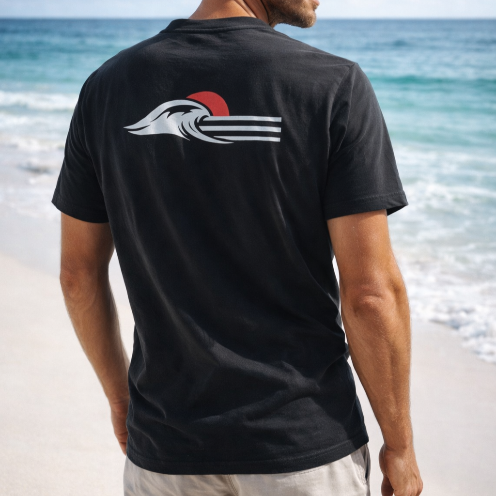 Horizon Wave Tee Unisex oversized t-shirt
